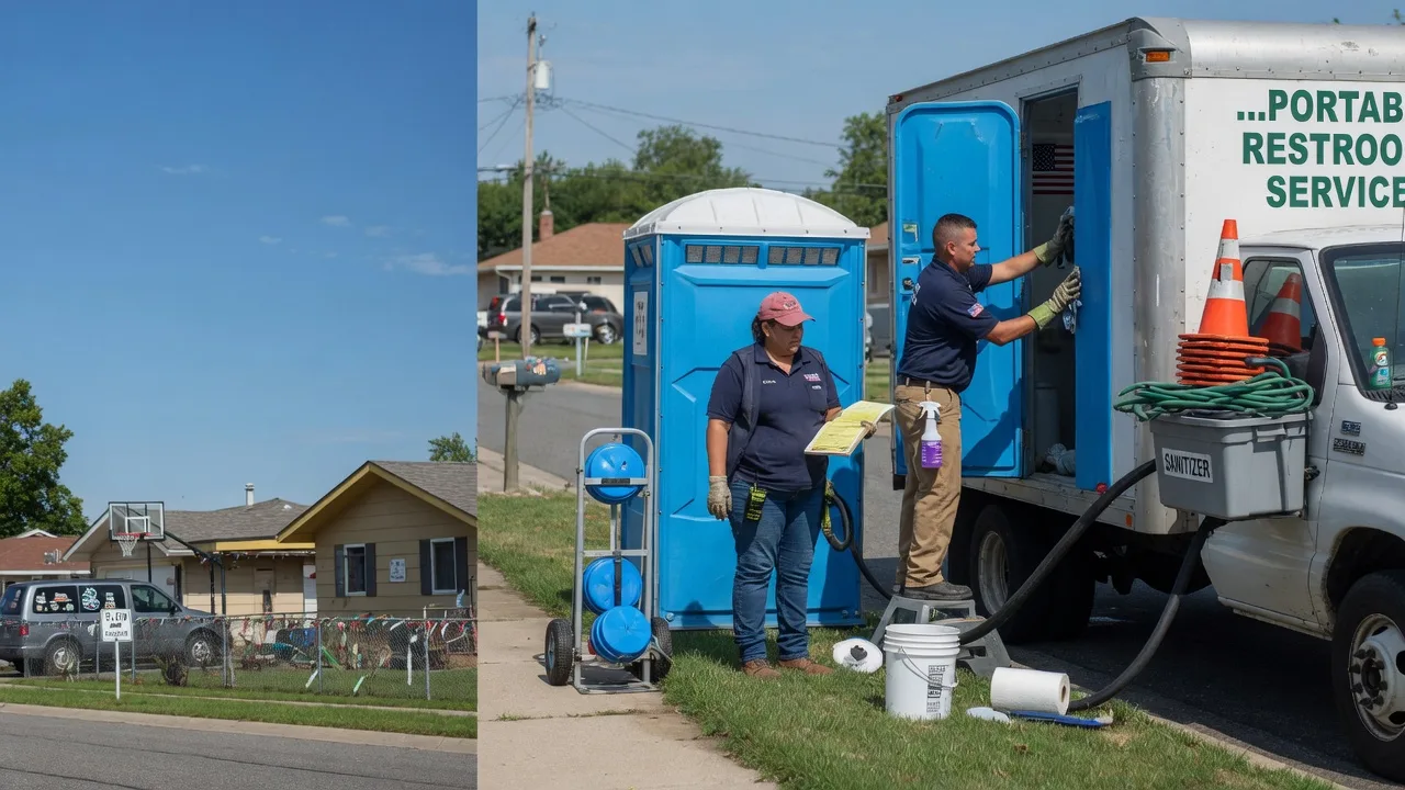 Portable Toilet Rental in Cloverdale, OH near me